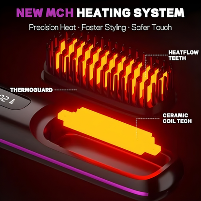 Portable Straightener Brush