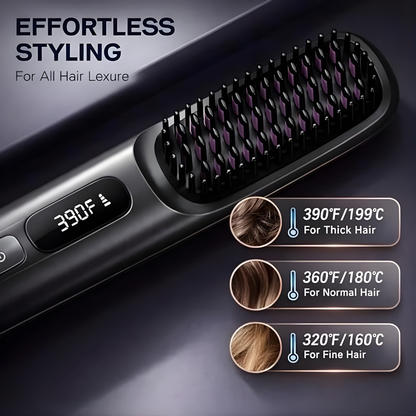 Portable Straightener Brush